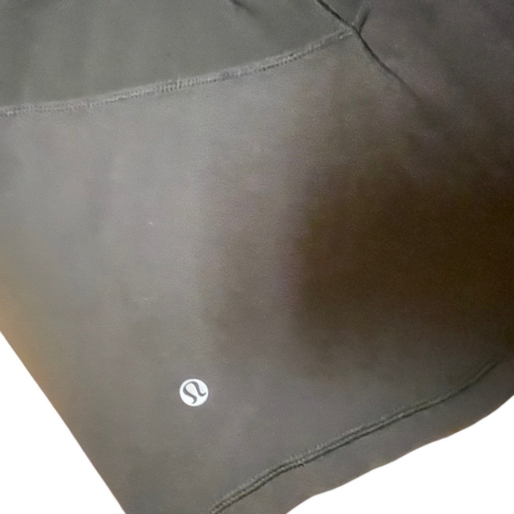 Lululemon Built in Bra Mesh Detail Black Top - Picture 6 of 6